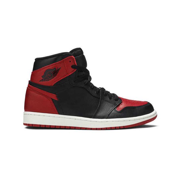 

1 high og banned basketball shoes 1s sneakers 555088 001 version ljr
