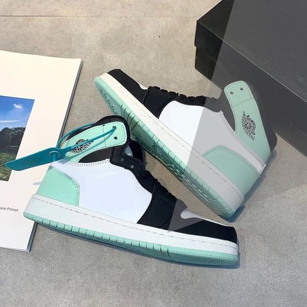 

2022 basketball shoes university blue 1 high og 1s grey fog black white shadow college dark forbidden unc gray chicago men's and women&