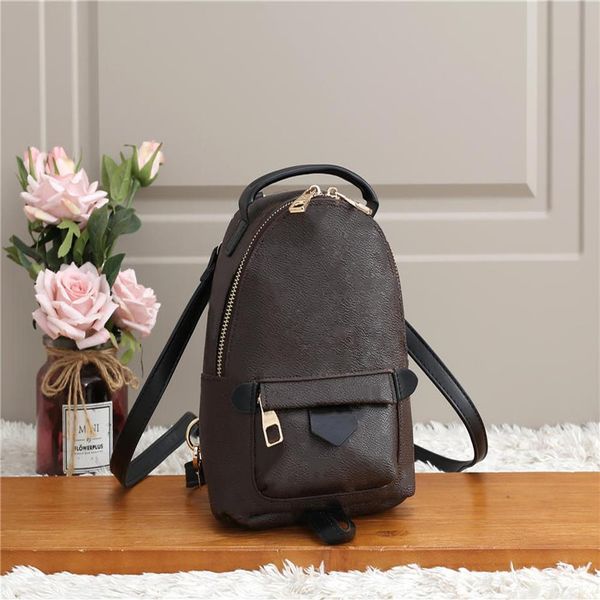 

fashion brand designer luxury bags new women palm springs mini backpack children backpacks women printing pu leather mini school b312s