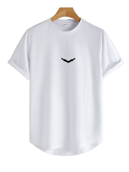 

men bird print tee f5jt#, White;black