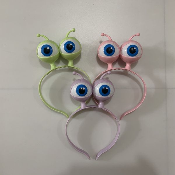 Детская вечеринка легкие глазные яблоки светодиодные головные головные повязки ужасов светодиодные светильники излучают странные игрушки