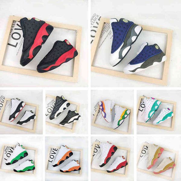 

13s little chilredn baby playground true red toddlers bred flint small kids newborn basketball shoes infant 13 big boy girl aurora green, Black