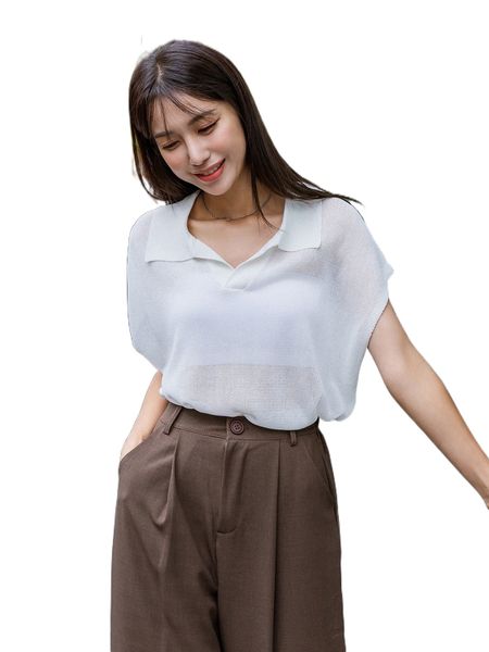 

dazy batwing sleeve knit without tube t3ya#, White;black