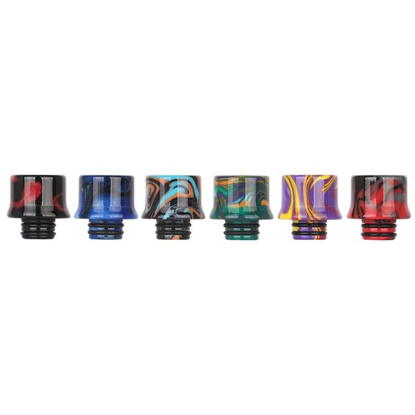 510 Gewinde Drip Tips Epoxidharz Wide Bore Drip Tip Mundstück