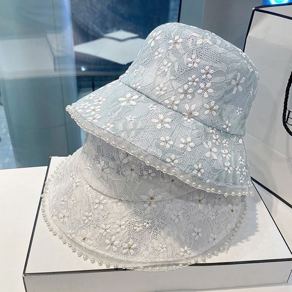 Red Solid Solid Fin Lace Bap Summer Sombra respirável Hat chapé Hat Fashion Fashion's Fisher's Women Women Sol -Lastren Basin Hats