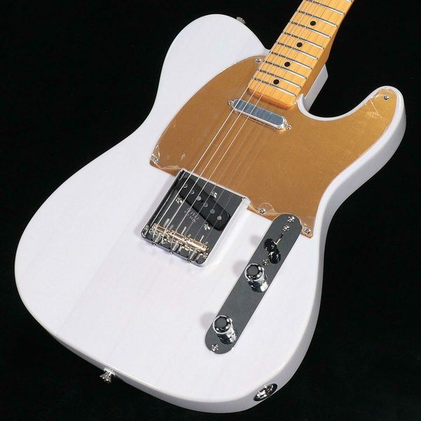 

electric guitar jv modified 50s tele maple fingerboard white blonde