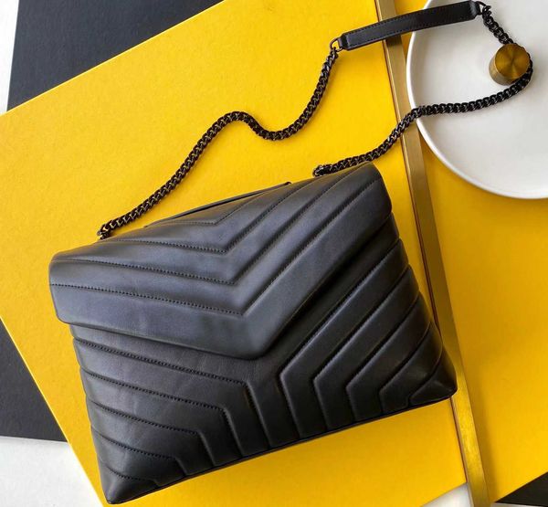 

2022 luxury designer bag handbag woman cross body loulou y-shaped handbags shoulder bag messenger bags leather tote wallet