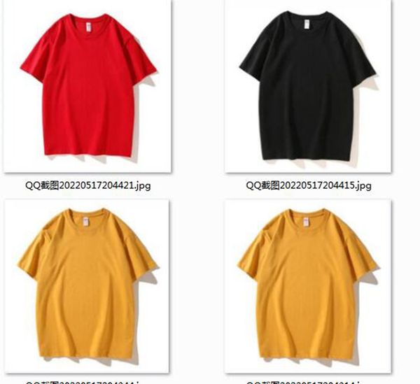 

2022 cotton loose tees t-shirt te132, Black;brown