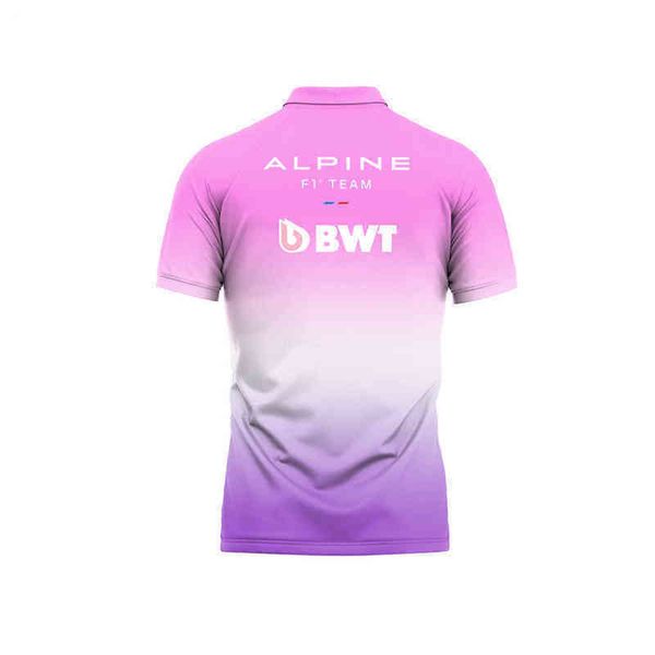 

summer new shirts f1 polos formula 1 sports competition alpine team fans custom color version casual business polo shirts fashion racing cas, White;black