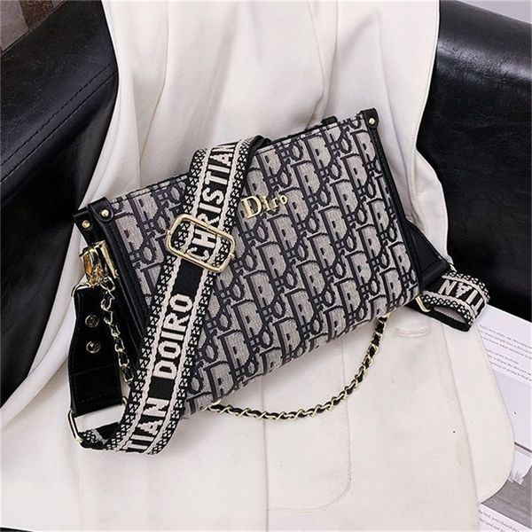 

20% off 2022 new trendy handbags canvas autumn and large versatile fashion