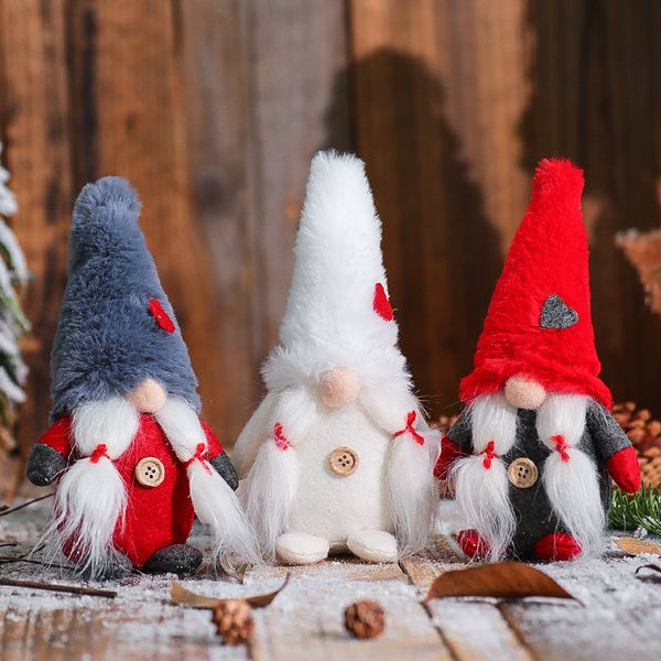 

fun ying new christmas decoration supplies plush faceless doll rudolph ornaments old man doll children's gift