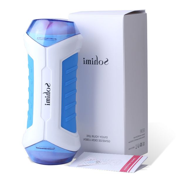 

50% off discount omysky/ private fun double headed pleasure airplane cup men's masturbator products couple's store, White