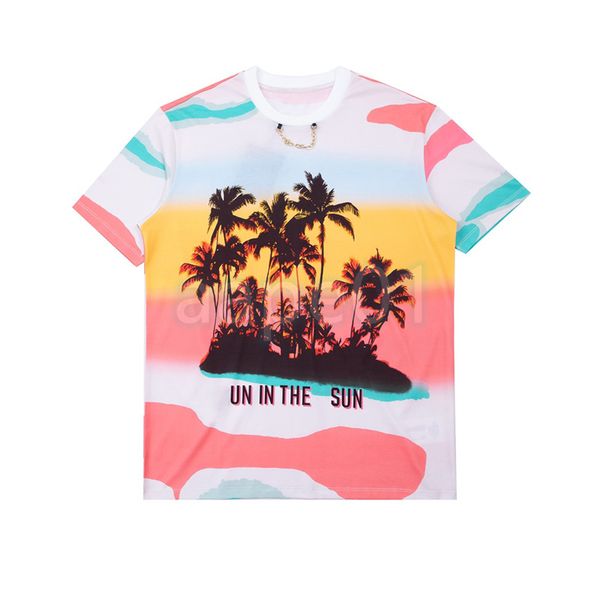 

new mens t shirts womens fashion digital derect print print tees men short sleeve chain polos asian size s-xl, White;black