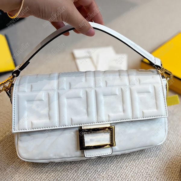 

women crossbody shoulder bag leather handbags embossed baguette bags letter pochette luxury designer wallet mini totes underarm purse coin c