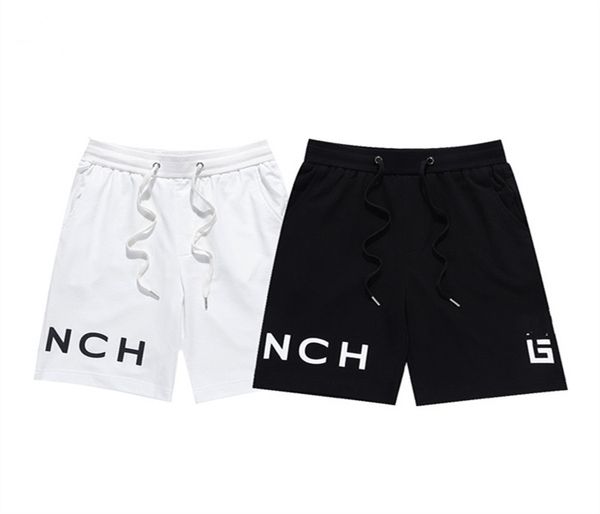 

summer fashion mens designers shorts quick drying swimwear printing board beach pants men swim short size g11, White;black
