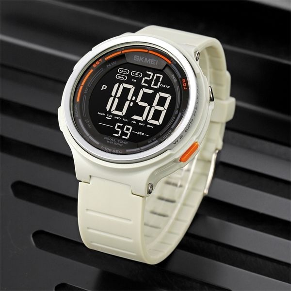 SKMEI Sport Uhren Männer Frauen Wasserdichte Chrono Alarm Digitale Armbanduhren LED Countdown Student Uhr Reloj Hombre 220525