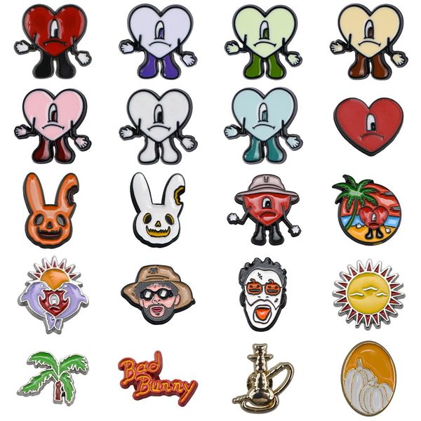

wholesales factory new bad bunny watch charms designer halloween promotion gift, White;pink