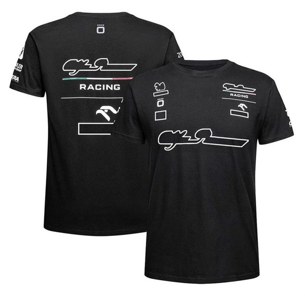 2023 nuova tuta da corsa F1 da uomo T-shirt da corsa Formula 1 tuta da corsa fan top plus size può essere personalizzata