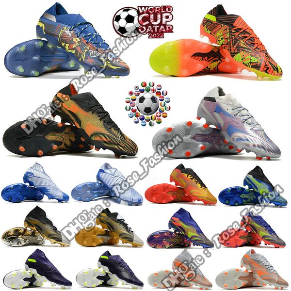 

mens soccer shoes nemeziz 17 18 19 .1 signal green orange atmospheric pack tension tape screaming precision to blur pack football boots with