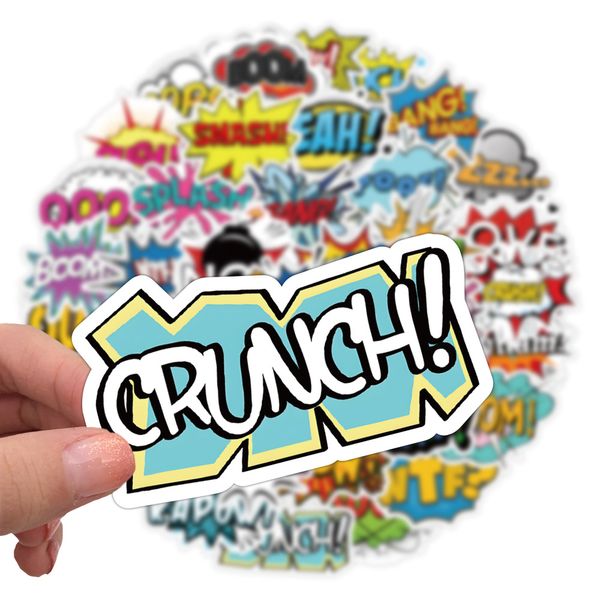 

50pcs/set skateboard stickers boom styles for car baby scrapbooking pencil case diary phone lapplanner decoration book album kids toys diy d