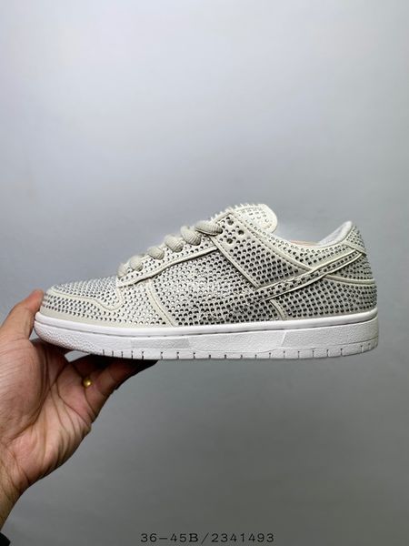 

mens skateboard shoes dnks low sb pure platinum crystals skateboarding leisure shoe outdoor sneakers size 36-47.5