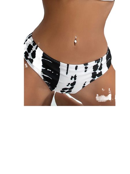 

tie dye bikini bottom m7wm#, White;black