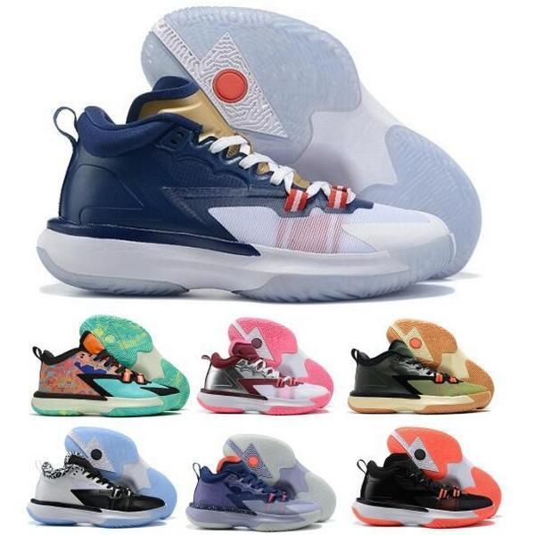 

zion 1 mens basketball shoes jumpman sneakers orange bright crimson marion let's dance noah planet z blue void fierce purple usa 2022