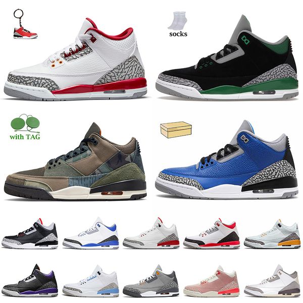 

big size 2022 new with box women mens jumpman basketball shoes cardinal red pine green patchwork camo varsity royal off black cement unc a m