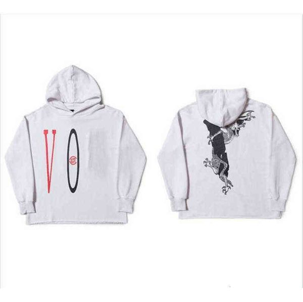 

17 styles mens big v sweatshirts brands vlones hoodies hip hop stylist white long sleeve fujiwara hiroshi men women sweatshirtmf20, Black