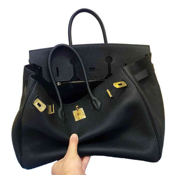 

h luxury bags women fashion brikinns handbags litchi pattern togo calf leather women's buckle versatile bride hand 30 / 35 large lopijk