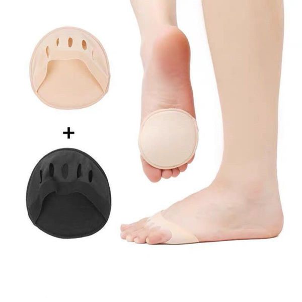 Meias hosiery 2 pcs cinco dedos dos pés adeficos almofadas para mulheres saltos altos meia palmilhas calos calos pé dor cuidado absorve inserções de almofada de toe