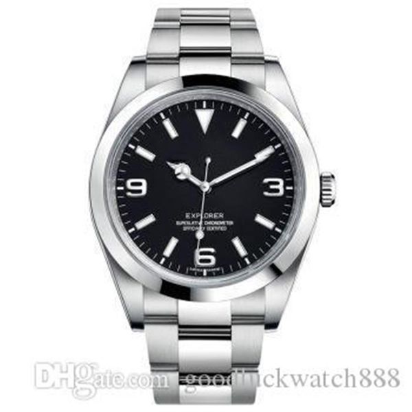 

2019 luxury bp wristwatches explorer 214270 39mm stainless steel asia 2813 movement automatic mens watch watches3117, Slivery;brown