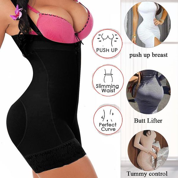 

colombianas womens flat shapers belly sheathing panties reducing girdles waist trainer body shaper tummy belts for women slim shapewear, Black;white