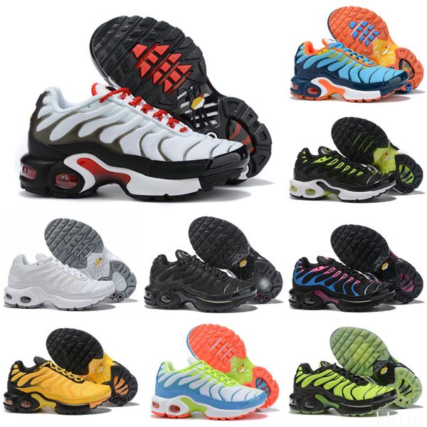 

kids plus tn children parent child casual shoes for baby boy girl sneakers white running outdoor trainer shoe ndirf, Black