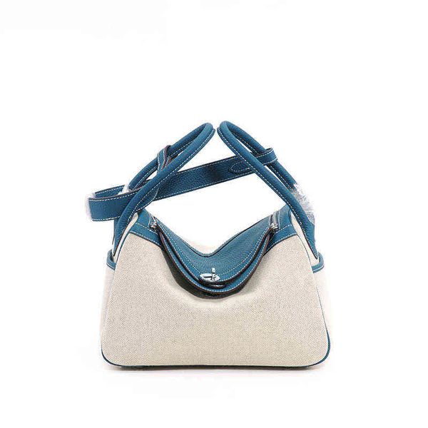 

famous luxury handbag 2023 new women bag genuine leather s designer lock totes lindi classcial hamdbags sdf bnb5