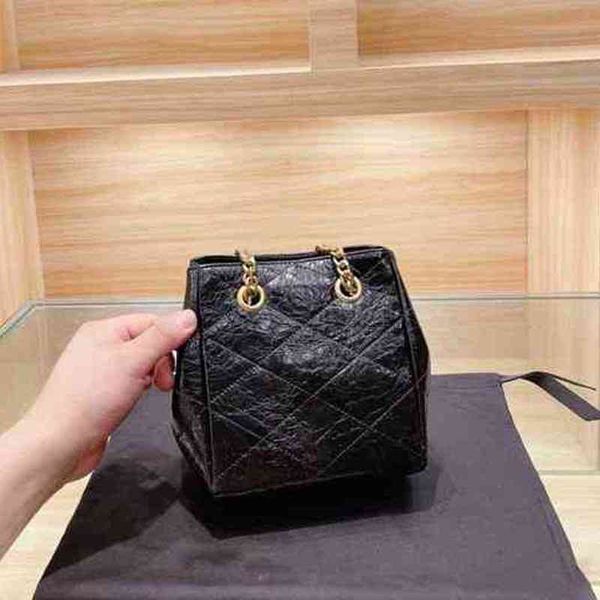

shoulder bags women bucket messenger classic handbag high capacity personality fashion leather purses lady wallet 211104