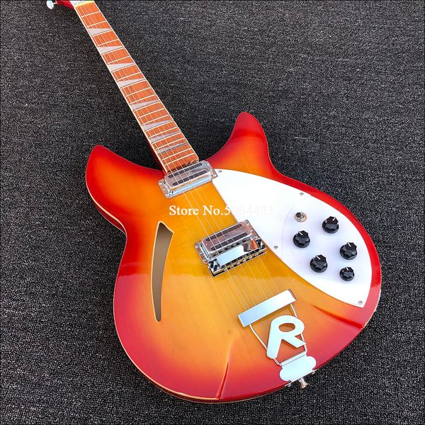 

360 electric guitar 6-string guitar half-empty sunset paint