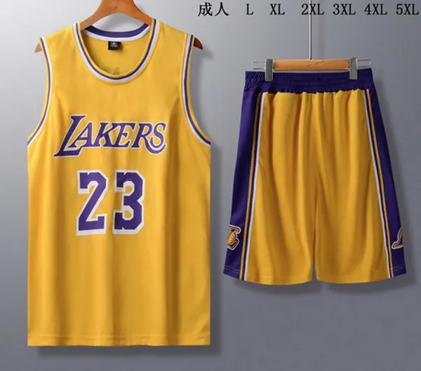 Basketball Jersey La23kers Mamba JA23MES MENS DESIGni di alta qualità 23 Basket Jersys Abbigliamento da esterno comodo abiti da esterno personalizzare il nome VFR0