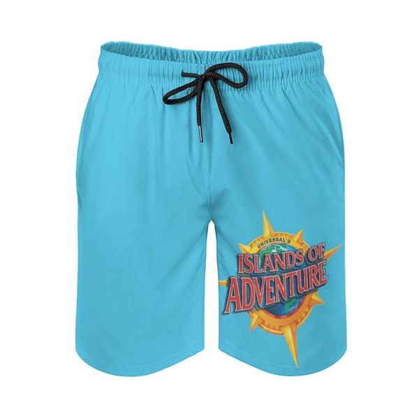 Herren-Shorts, Inseln des Abenteuers, Surfen, Strand, Herren-Boardshorts, Patchwork, Surfen, Schwimmen, kurze Hosen, Universal ParkMen's