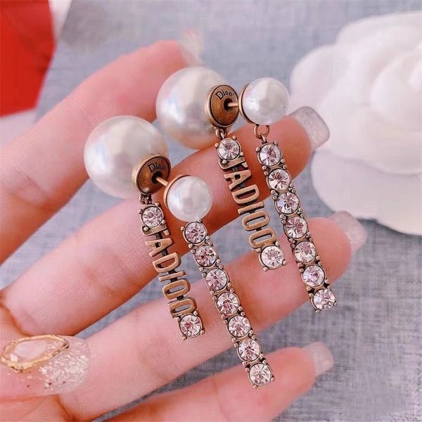 

20% off 2022 jewelry new pearl fashion classic small fragrance earrings, Golden