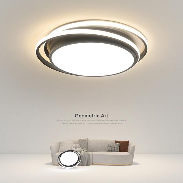 Deckenleuchten LED -Lampe einfache moderne rechteckige Wohnzimmerbeleuchtung Schlafzimmer Essbalkon Home -Studie Beleuchtung