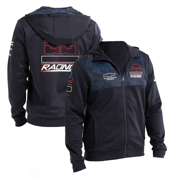 

f1 racing suits men's team suits zip hoodie fan clothing hooded jackets