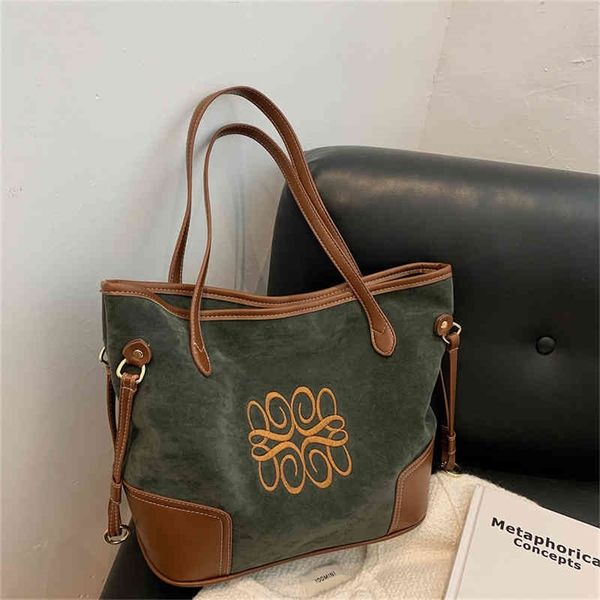 

net red large capacity autumn tote versatile one armpit 80% off shop online