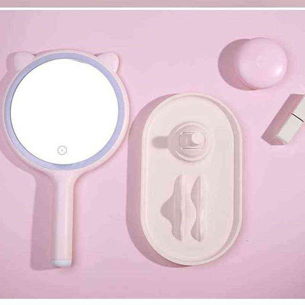 

factory outlet new makeup mirror deskwith led light net red fill beauty dormitory folding portable dressing