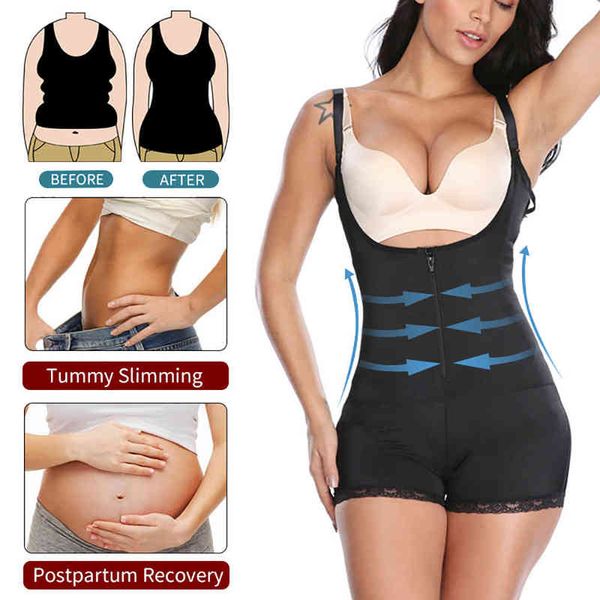 

nxy fajas colombianas full body shaper modeling waist trainer belt butt lifter tummy control panties shapewear corset mujer 220613