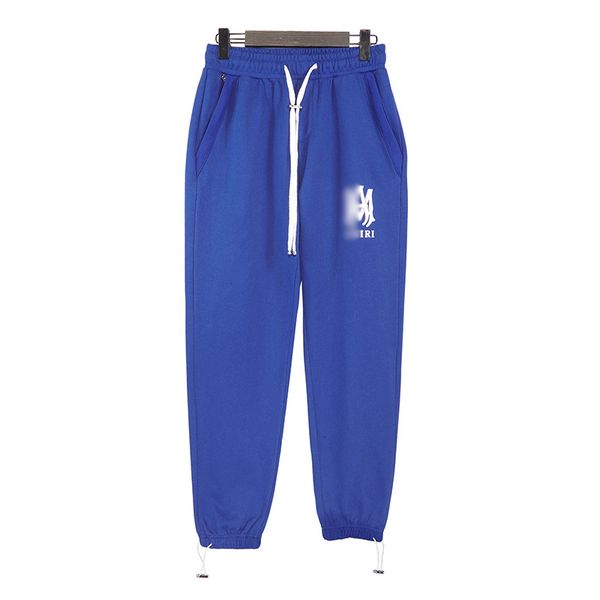 

2022 men cargo pants designer pure cotton sweatpant tech fleece tassel letters jogger loose casual oversized version jogging terry pant jogg, Black