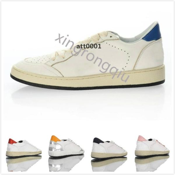 

italy deluxe brand ball star sneakers classic white do-old dirty shoe designer man women high shoes q sneaker''golden''g, Black