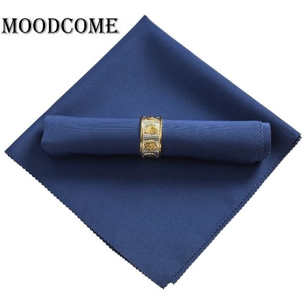 

10pcslot cloth napkin fabric serviette mariage napkins wedding wholesale de table y200417