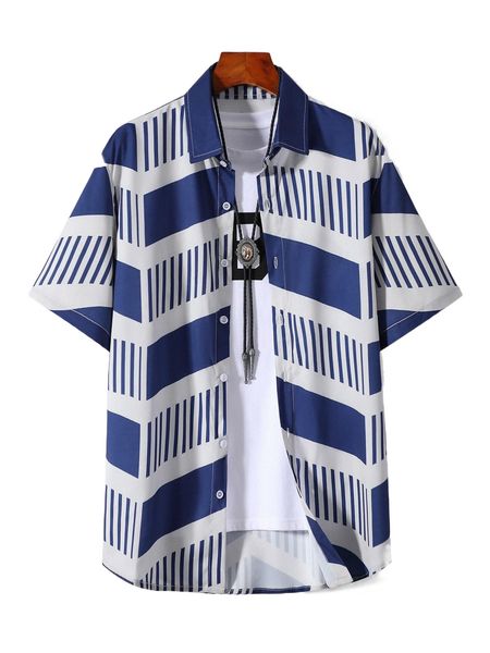 

men random striped shirt without tee y2iz#, White;black