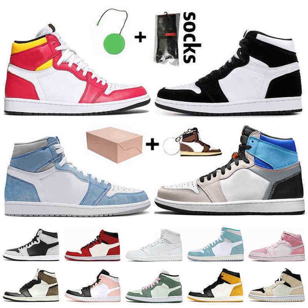 

2021 with box 1s basketball shoes jumpman 1 high og light fusion red hyper royal women men twist prototype dark mocha 85 neutral